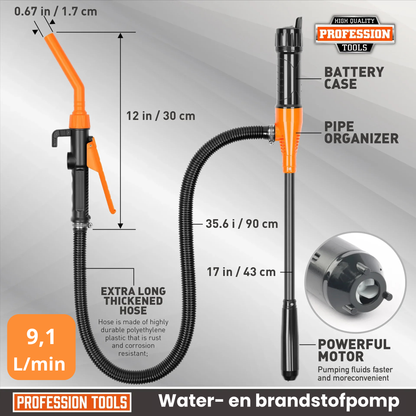 PowerPump | Move liquids quickly and spill-free!