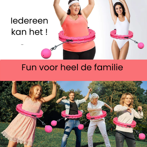 HulaFlex Pure - De Slimme Fitness Hoepel voor Snelle Resultaten!