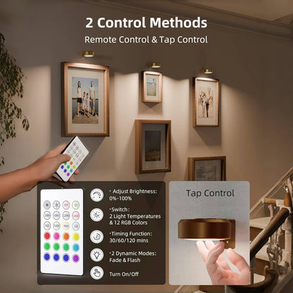 3pcs ArtLume | Verlicht uw kunst met precisie