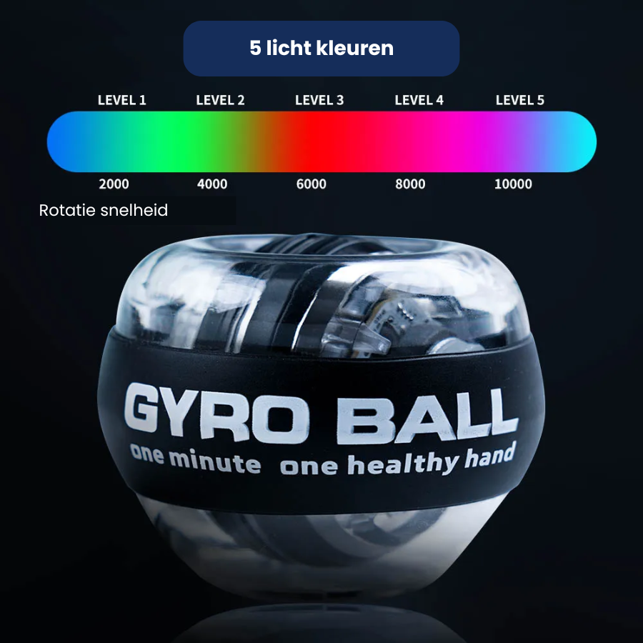 GyroBall | Boost je grip en polskracht met gyroscopische power!