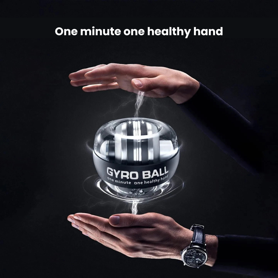 GyroBall | Boost your grip and wrist strength with gyroscopic power! 