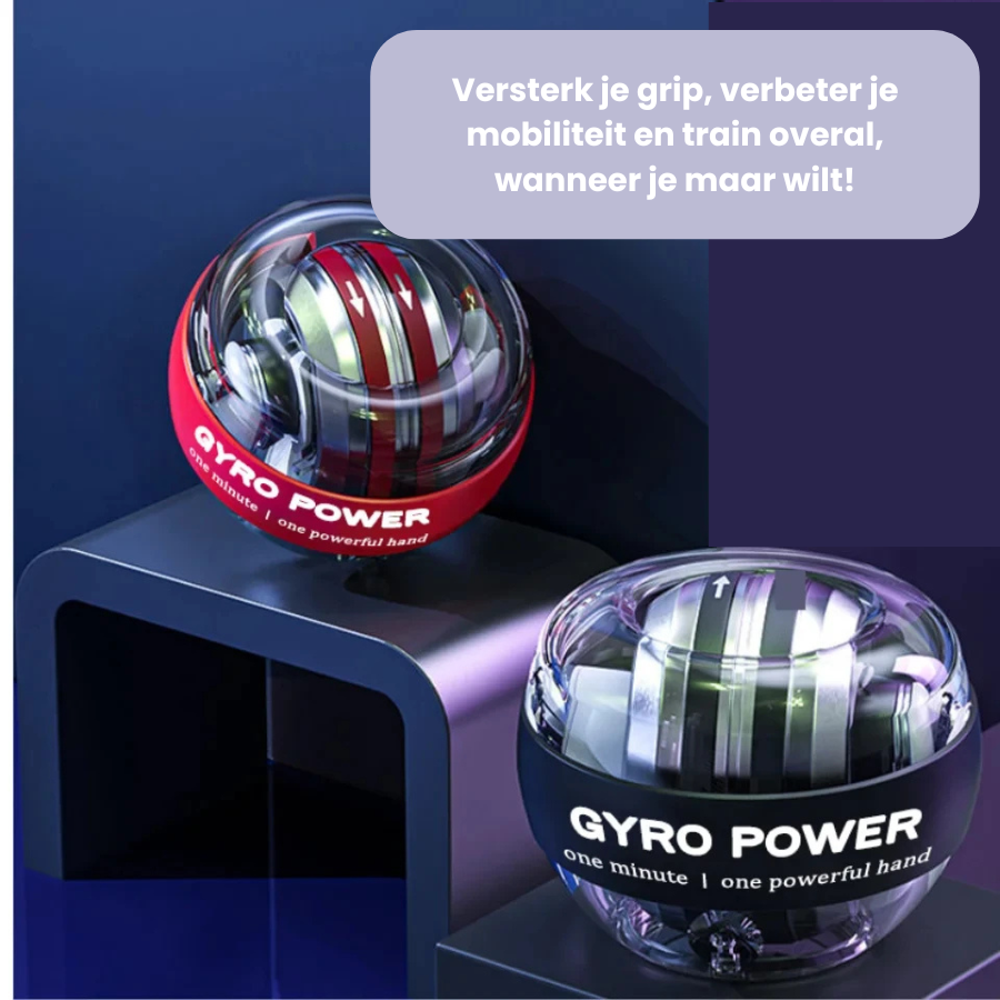 GyroBall | Boost je grip en polskracht met gyroscopische power!