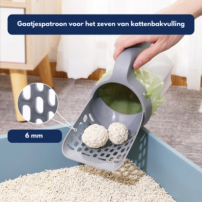 KatKlaar Scoop | Hygiënisch en snel schoon zonder gedoe!