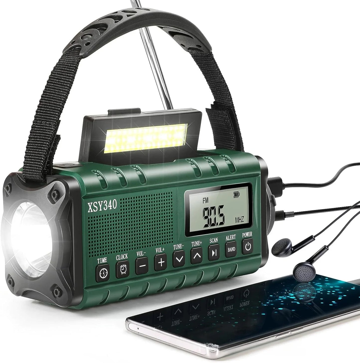 SurviveWave Pro – De Alles-in-één Noodradio voor Overleving en Bereikbaarheid