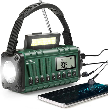 SurviveWave Pro – De Alles-in-één Noodradio voor Overleving en Bereikbaarheid