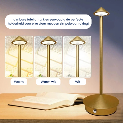 WIEDERAUFLADBARE TISCHLAMPE | Stilvoll speisen und stimmungsvolles Licht 
