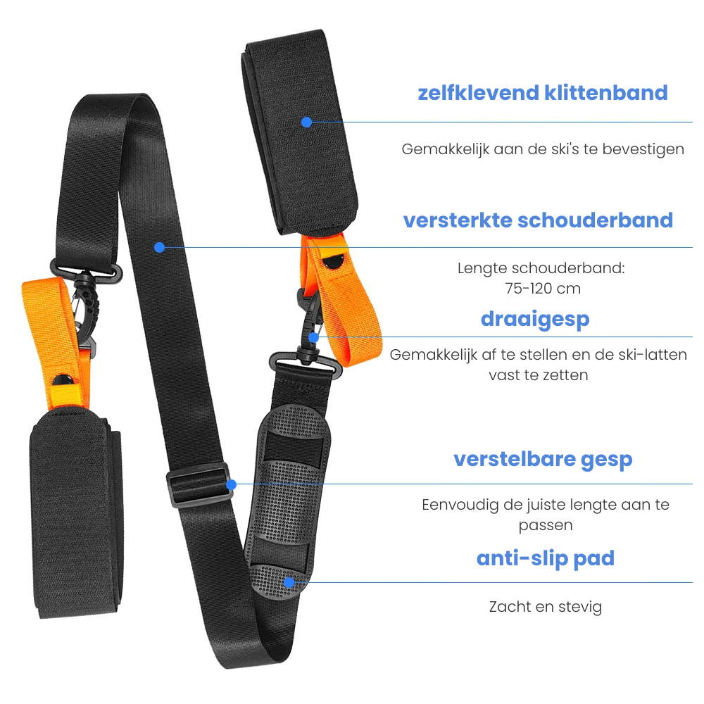 SkiCarry | Draag je ski’s moeiteloos en comfortabel